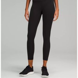 Size 10 25” Lululemon Wunder Train Tights